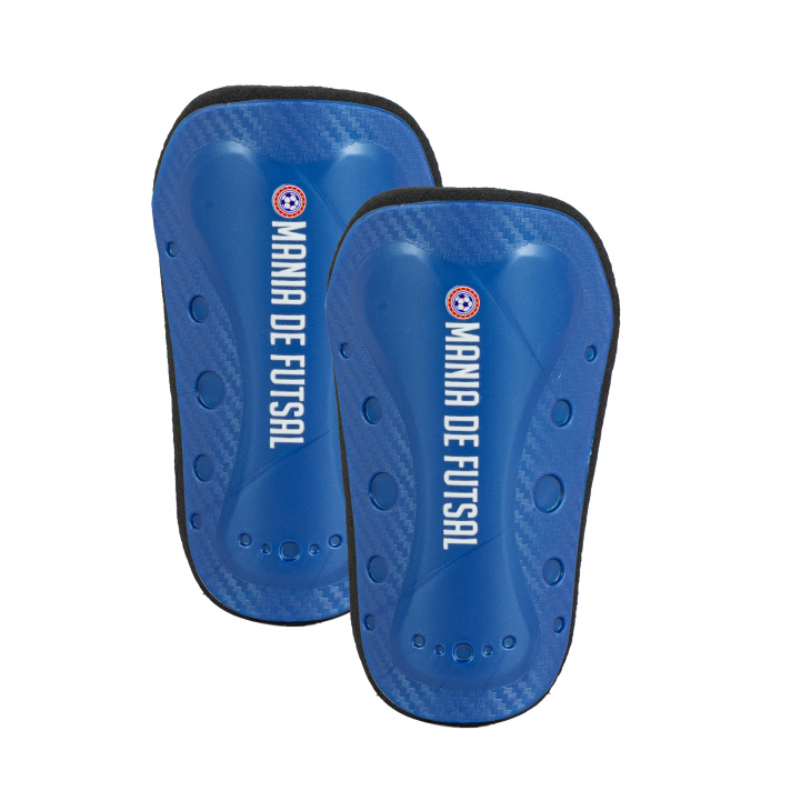 Caneleira Mania de Futsal Premium Azul-PT