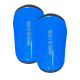 Caneleira Mania de Futsal Small Shield Juvenil Azul/Preto