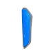 Caneleira Mania de Futsal Small Shield Juvenil Azul/Preto