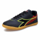 Chuteira Diadora Mondiale Futsal Preto/Verde/Vermelho