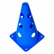 Cone de Marcação 12 Furos Poker Com 6 Unidades Azul