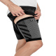 Coxal Elástico Unissex Penalty Knit XXIII Preto