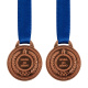 Kit 15 Medalhas Honra ao Mérito Convoy Sport 35mm Bronze