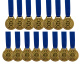 Kit 15 Medalhas Honra ao Mérito Convoy Sport 35mm Ouro