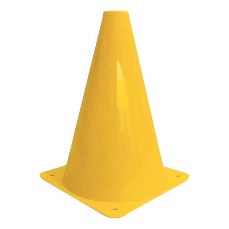 Kit Com 5 Cones Convoy Sport Para Treinamento Amarelo