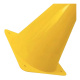 Kit Com 5 Cones Convoy Sport Para Treinamento Amarelo