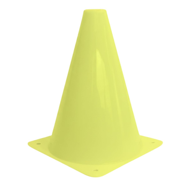 Kit Com 5 Cones Convoy Sport Para Treinamento Amarelo Neon