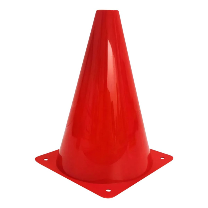 Kit Com 5 Cones Convoy Sport Para Treinamento Vermelho
