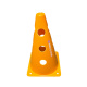 Kit Com 5 Cones Mania De Futsal Com Furos Para Treinamento Laranja