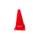 Kit Com 5 Cones Mania De Futsal Para Marcação E Treinamento Vermelho