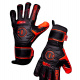 Luva Goleiro Campo e Society N1 Beta 2.0 Profissional Vermelho