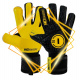 Luva Goleiro Campo e Society N1 Cronos Semi Profissional Amarelo