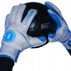 Luva Goleiro Campo e Society N1 Cronos Semi Profissional Azul