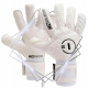 Luva Goleiro Campo e Society N1 Cronos Semi Profissional Branco