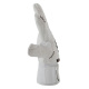 Luva Goleiro Campo e Society N1 Horus Profissional Branco