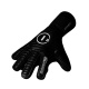 Luva Goleiro Campo e Society N1 Sirius Profissional Preto