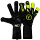 Luva Goleiro Campo e Society N1 Sirius Profissional Preto-Neon