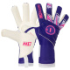 Luva Goleiro Campo e Society N1 Sirius Profissional Roxo