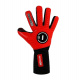 Luva Goleiro Campo e Society N1 Sirius Profissional Vermelho