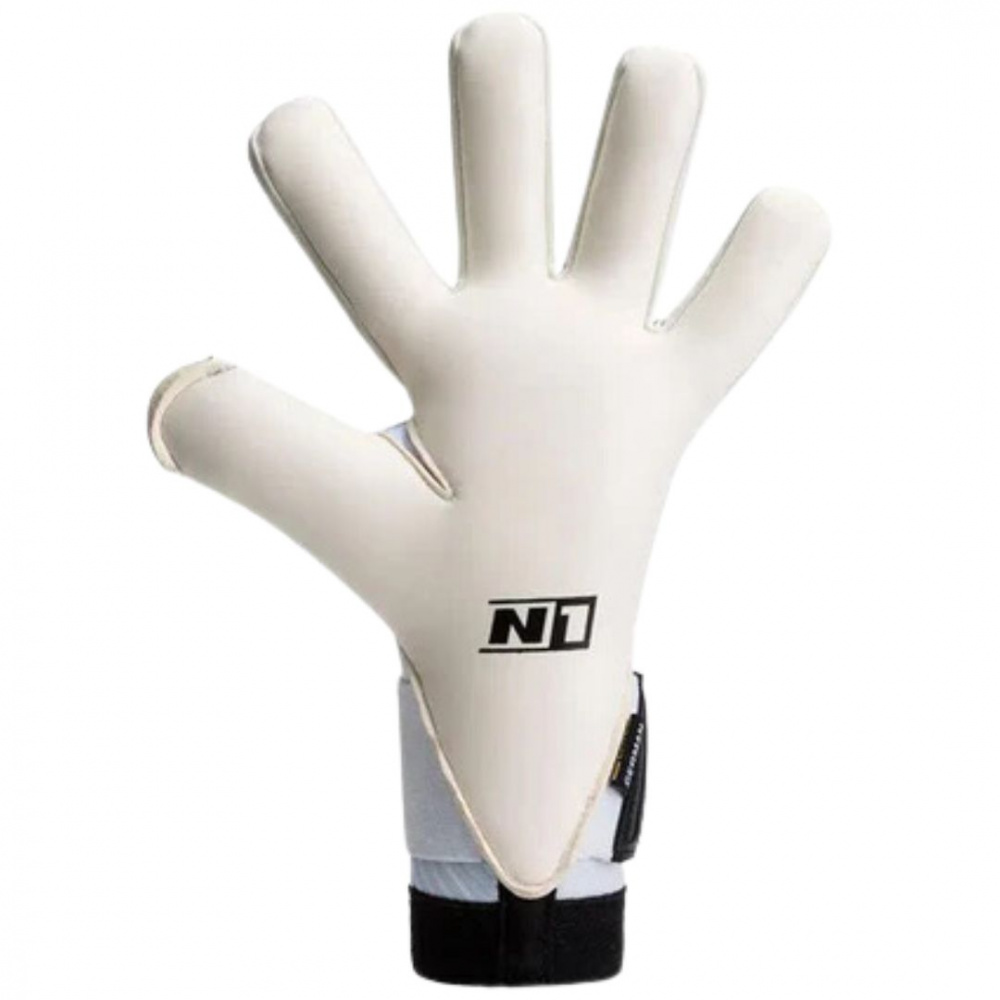 myu① Luva de Goleiro Profissional N1 Zeus Black - MS Luvas