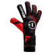 Luva Goleiro Campo e Society N1 Zeus UGT Profissional Vermelho