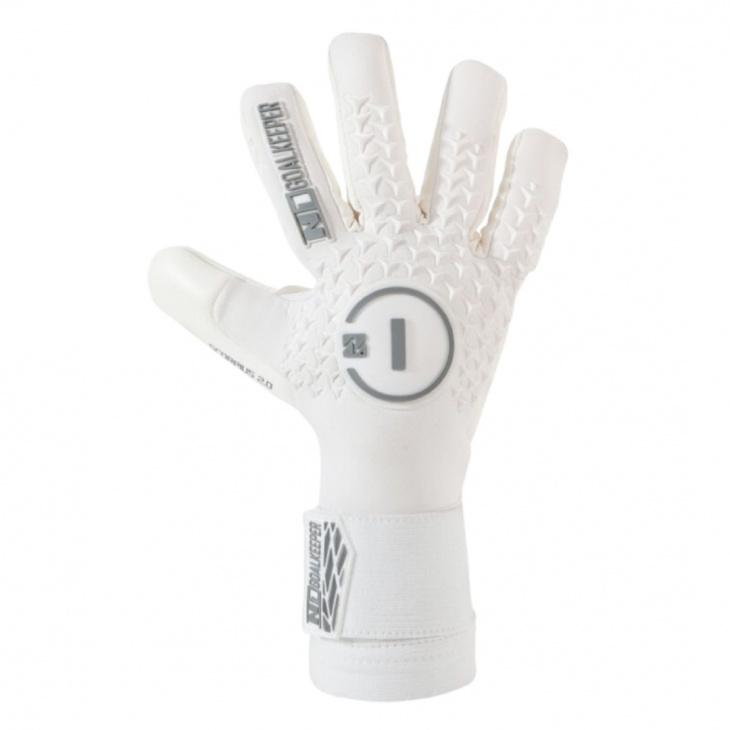 Luva Goleiro Campo N1 Scorpius 2.0 Profissional Branca