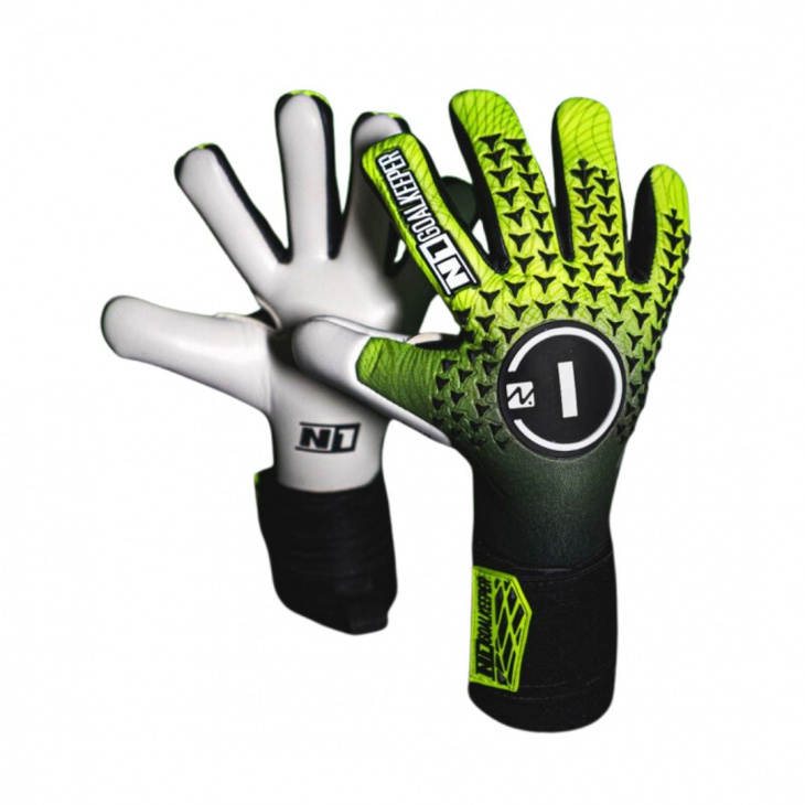 Luva Goleiro Campo N1 Scorpius 2.0 Profissional Neon