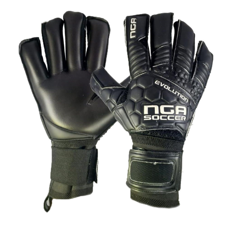 Luva Goleiro Campo Nga Soccer Evolution Preto