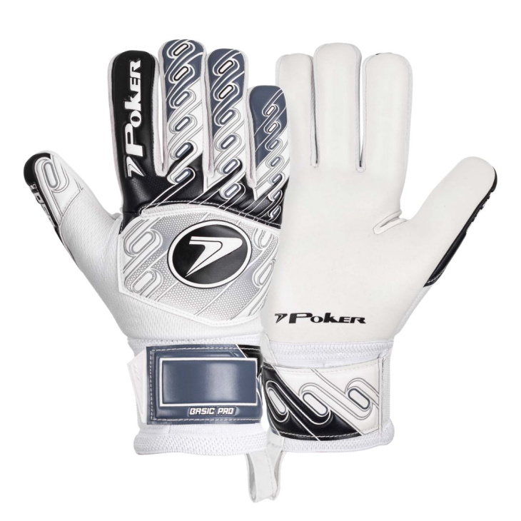 Luva Goleiro Campo Poker Basic Pro Profissional BRPT