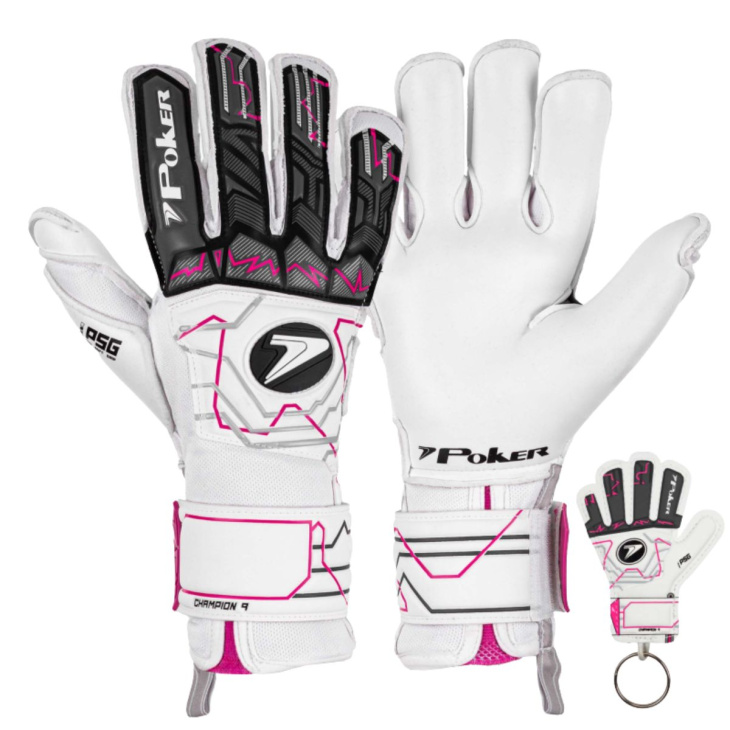 Luva Goleiro Campo Poker Champion 9 Profissional BRCHRO