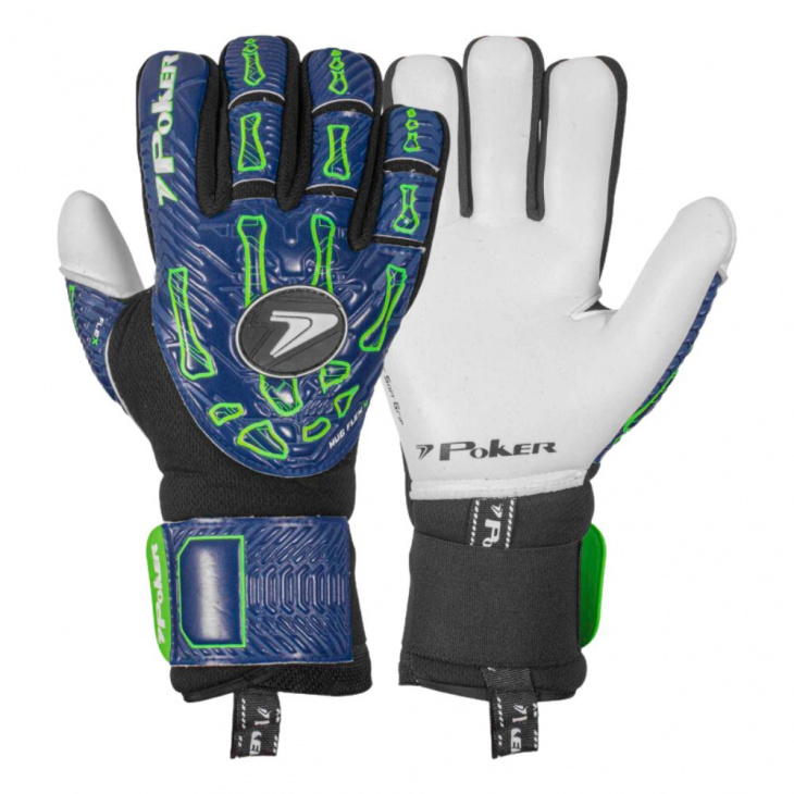 Luva Goleiro Campo Poker Hug Flex 4 Profissional 01057MRVDC