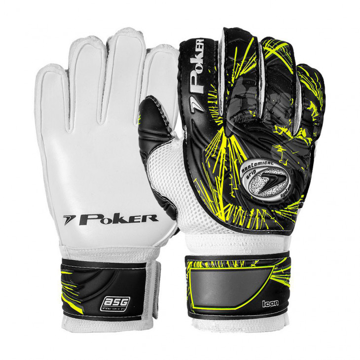 Luva de goleiro poker hug flex profissional