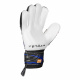 Luva Goleiro Campo Poker Profissional Duality Preto/Azul/Laranja