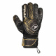 Luva Goleiro Campo Poker Profissional Duality Preto/Dourado