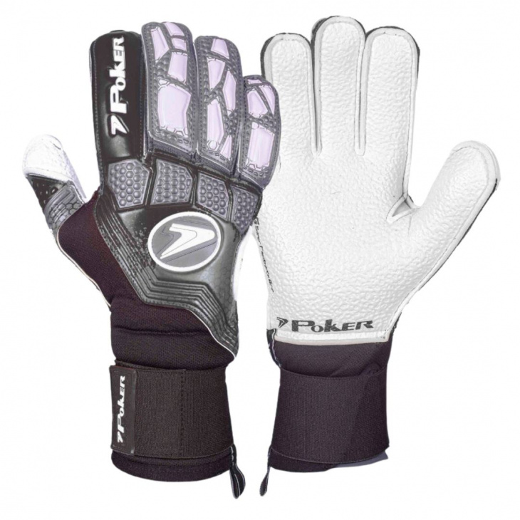 Luva Goleiro Campo Poker Synthetic Grass Endurance II Pro PT/CH/PR