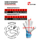 Luva Goleiro Campo Raptor Profissional Element 2025 Ar