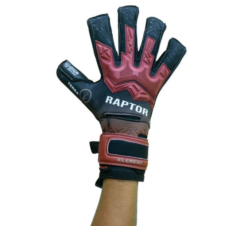 Luva Goleiro Campo Raptor Profissional Element 2025 Terra