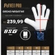 Luva Goleiro Campo Raptor Profissional Neo Pro Copa Dark Blue