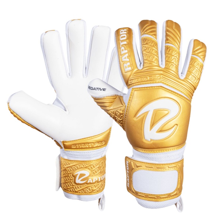 Luva Goleiro Campo Raptor Profissional Start Pro 2026 Gecko Gold BCODOU