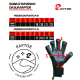 Luva Goleiro Campo Society Raptor Nitro 6 Gecko