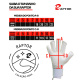 Luva Goleiro Campo Society Raptor Nitro 6 Rollfinger