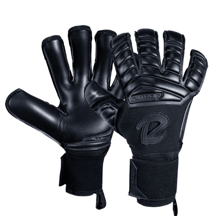 Luva Goleiro Campo Society Raptor Nitro 7 AllBlack