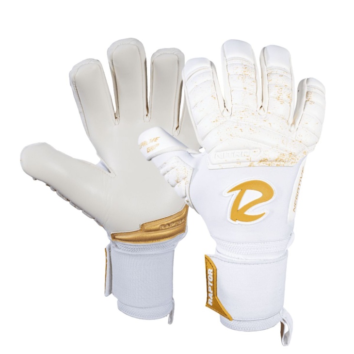 Luva Goleiro Campo Society Raptor Nitro 7 Negative White
