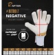 Luva Goleiro Campo Society Raptor Nitro 7 Negative White