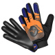 Luva Goleiro Campo South Team Splash Infantil Laranja-Azul