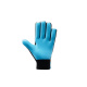 Luva Goleiro Campo Three Stars Brava Infantil Palma Azul