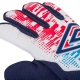 Luva Goleiro Campo Umbro Formation Branco-Vermelho