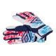 Luva Goleiro Campo Umbro Formation Juvenil Branco-Vermelho