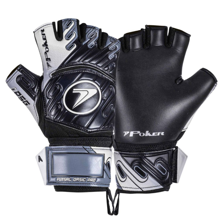 Luva Goleiro Futsal Poker Profissional Basic Pro PTBR