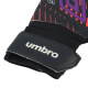 Luva Goleiro Futsal Umbro Pro 5 Preto-Coral